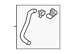 25414F6500 - Cooling System: Upper Hose for Kia: Cadenza, Sorento Image