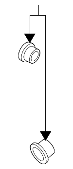 9862214200 - Body: Washer Pump Grommet for Genesis: Electrified G80, Electrified GV70, G70, G80, G90, GV60, GV70, GV80, GV80 Coupe | Hyundai: Accent, Azera, Elantra, Elantra Coupe, Elantra GT, Entourage, Genesis, Genesis Coupe, Ioniq, Ioniq 5, Ioniq 5 N, Ioniq 6, Kona, Kona Electric, Kona N, Nexo, Palisade, Santa Cruz, Santa Fe, Santa Fe Sport, Santa Fe XL, Scoupe, Sonata, Tiburon, Tucson, Veloster, Veracruz, XG300, XG350 Image