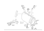 1244709501 - Fuel System: Fuel Tank for Mercedes-Benz Image