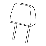 1T3885901GOIH - Body: Headrest for Volkswagen Image