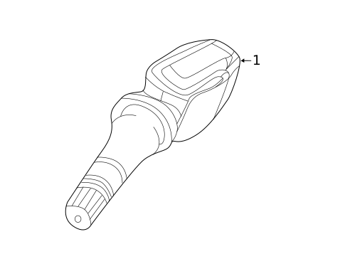 Tire Pressure Monitor Components for 2023 Mazda 3 #0