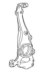 2963321100 - : Steering Knuckle for Mercedes-Benz Image