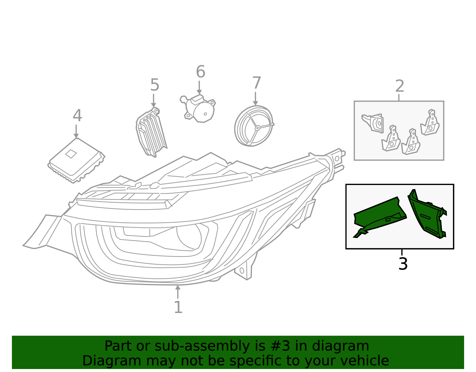 63117396334 - 2014-2021 BMW Gasket Kit (63-11-7-396-334) | BMW of South ...