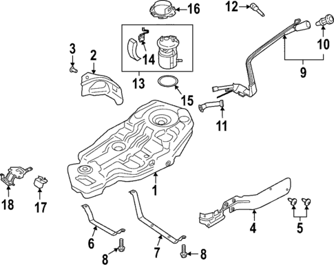 Senders for 2020 Ford Explorer #1