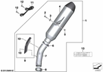 77118553960 - Exhausts &amp; Performance: Muffler, Race for BMW-Motorrad Image