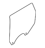 5076890AC - : Door Glass for Dodge: Journey Image