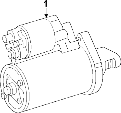 Starter for 2007 Mercedes-Benz CLK63 AMG #0