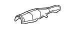 22618965 - Exhaust: Heat Shield for Chevrolet: Classic, Malibu | Oldsmobile: Alero, Cutlass | Pontiac: Grand Am Image