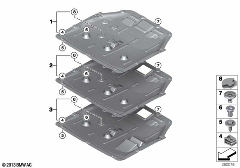 Mounting Parts, Engine Compartment for 2019 Mini JCW GP #4