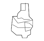 82196TF0J01ZA - Body: Lower Cover Hook for Honda: Fit Image