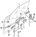 8050059F05 - : Lock Assembly for Nissan: 240SX Image
