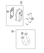 4893770AD - Engine: Engine Oil Cooler for Mopar Image