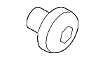 N98927101 - Body: Seat Belt Receptacle Bolt for Volkswagen Image