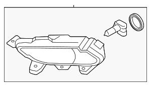 922013Q100 - : Fog Lamp Assembly for Hyundai Image