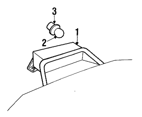 High Mount Lamps for 1996 Buick LeSabre #0