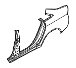 4B5809837 - Body: Quarter Panel for Audi: A6, A6 Quattro Image