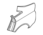 4B5809843 - Body: Rear Section for Audi: A6, A6 Quattro Image
