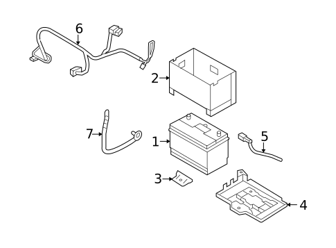 Battery for 2010 Hyundai Santa Fe #0