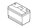 371100W000 - Electrical: Battery for Hyundai: Santa Fe, Santa Fe Sport, Sonata Image