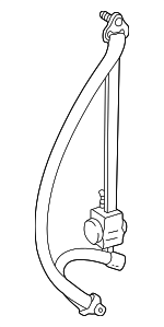 7322060322B0 - Electrical: Belt &amp; Retractor for Toyota: Land Cruiser Image