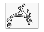 545004C000 - : 2014 Hyundai Sonata - Lower Control Arm for Hyundai: Sonata Image