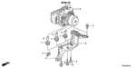 57102SDA003 - Chassis: BOLT, MOUNTING for Acura Image