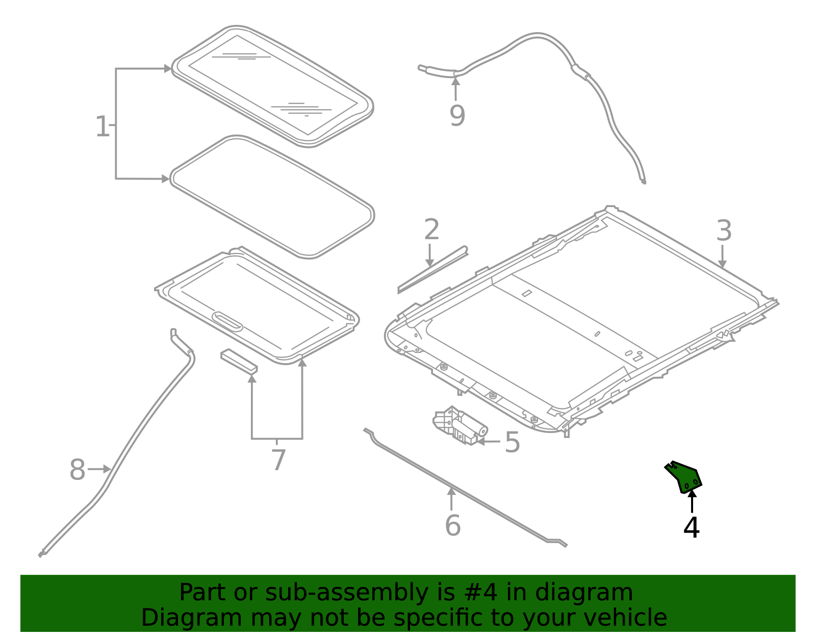 Stay Bracket - Nissan (K1314-6LBAA)