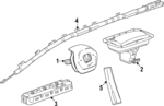 85644484 - : Knee Inflator Module for Honda: Prologue Image