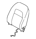 876006CA1B - Body: Seat Back Assembly for Nissan: Altima Image