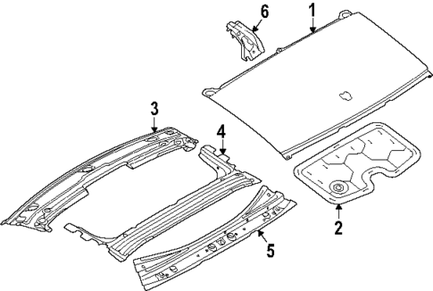 Roof & Components for 2024 Audi RS3 #0