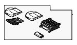 88100GG200D2Y - Body: Cushion Assembly for Kia Image