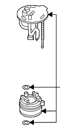 PXPN13ZE0 - Fuel System: Filter Assembly for Mazda Image