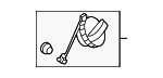 KMV642250 - Fuel System: Filler Cap for Mazda Image