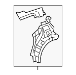 716012V010 - Body: Inner Quarter Panel for Hyundai Image