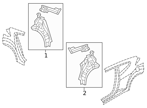 Inner Structure for 2012 Hyundai Veloster #0