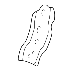 8966806050 - Electrical: ECM Upper Bracket for Toyota Image