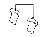 89390B1000 - Body: Seat Back Heater for Hyundai Image