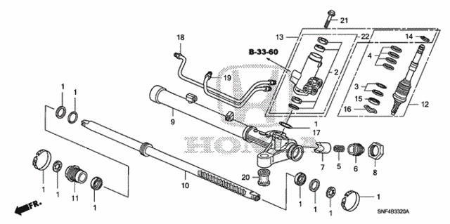 P.S. Gear Box Components (Hps) for 2006 Honda Civic #0