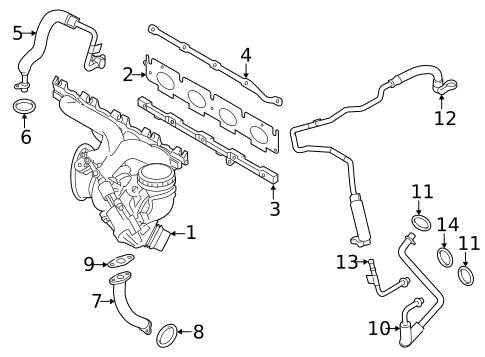 Exhaust Manifold for 2019 Mini Cooper Countryman #0