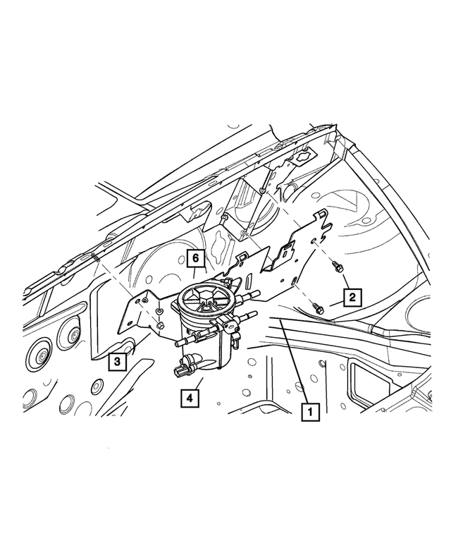 « 6505900AA – Fuel : Taraud. à Collerette Hex Vis pour Mopar Image »