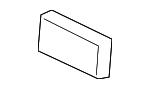 PAB886748001E0 - Body: Trim Molding for Porsche Image image