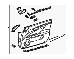 6761030P7040 - Body: Door Trim Panel for Lexus: GS F Image