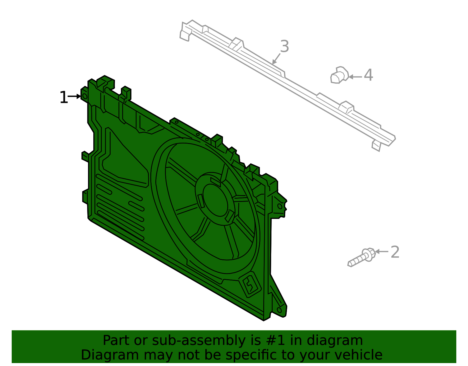 PAF3-15-025B - Fan Assembly | Mazda Parts Factor