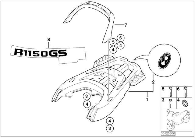 46547664392 - : Handle for BMW-Motorrad Image