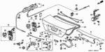 71713S5PC00 - Body/Air Conditioning: SCREW, TRUSS (5X10) for Honda Image