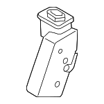CV6Z5861382A - Body: Folding Seat Latch for Ford Image