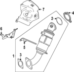 12729059 - : Catalytic Converter for Chevrolet: Colorado Image