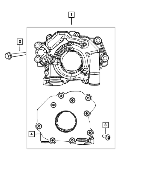 Engine Oiling, Oil Pan and Indicator (Dipstick) for 2023 Ram 3500 #2