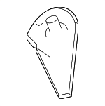 76562TGVA01 - Body: Pivot Cap for Acura: TLX Image