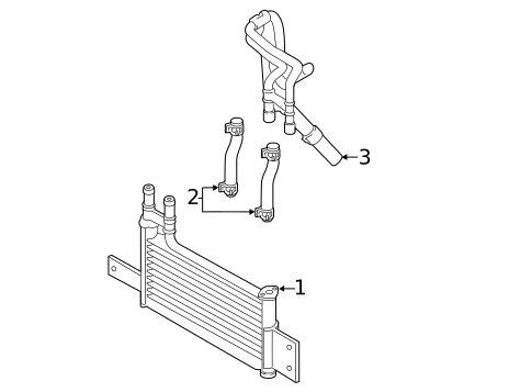 Oil Cooler for 2012 Hyundai Genesis #0